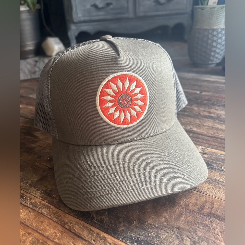 Stance Olive Green Trucker Hat with Patch